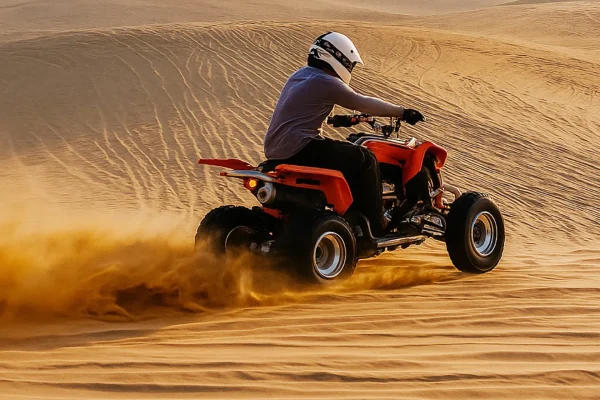 Doha Desert Safari Tour – Dune Bashing, Quad Bike, Camel Ride & Inland Sea