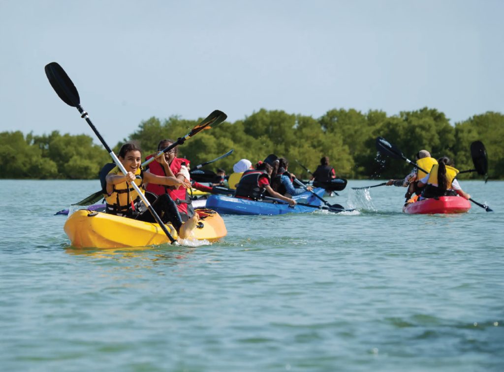 kayaking