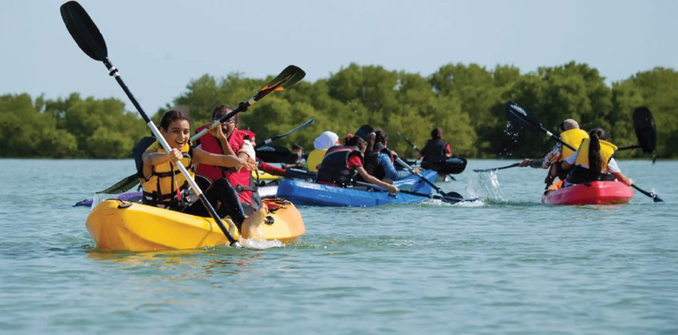 kayaking
