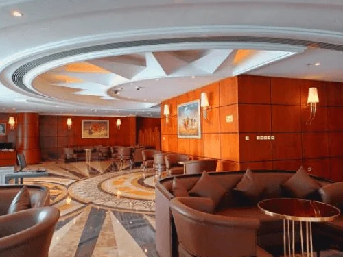 Royal Qatar Hotel in Doha, featuring elegant architecture, comfortable rooms, and modern amenities for travelers.